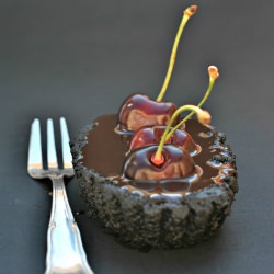 Chocolate & Cherry Tartelette