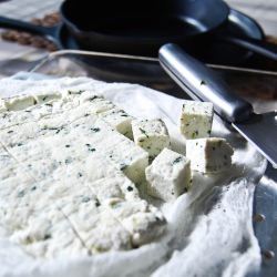 Step by step to paneer