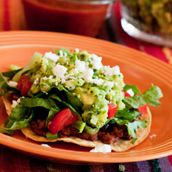 Black Bean Tostadas