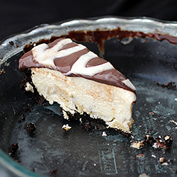 Frozen Cupcake Ice Cream Pie