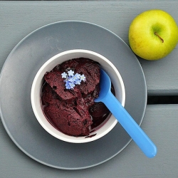 Blueberry Lavender Sorbet