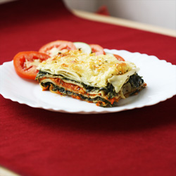 Vegetarian Spinach Lasagna