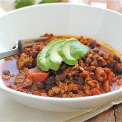 Chicken Sausage Chili