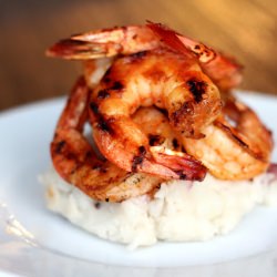 Maple Chili Grilled Shrimp