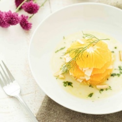 Orange and fennel salad