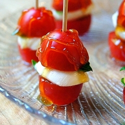 Caprese salad & balsamic