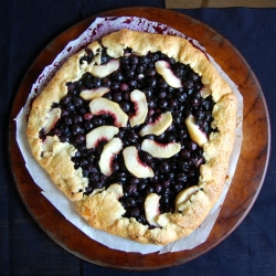 Blueberry Peach Galette