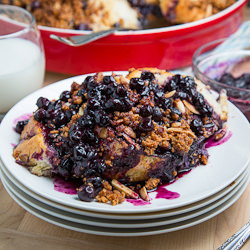 Blueberry Baked French Toast