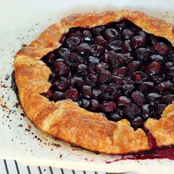 Rustic Sweet Cherry Galette