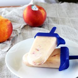 Peaches & Cream Popsicles