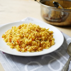 Longganisa and Atsuete Fried Rice