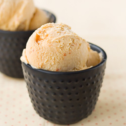 Apricot Homemade Ice Cream