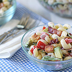 BLAT Pasta Panzanella Salad