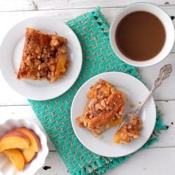 Peach Coffee Cake