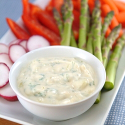 Cucumber Herb Veggie Dip