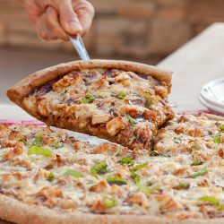 BBQ Chicken Bacon Pizza