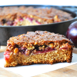 Plum Streusel Coffee Cake