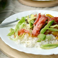 Rice with vegetables