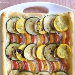 Grilled Garden Vegetable Pizza