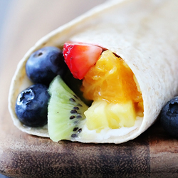 Rainbow Fruit Wraps