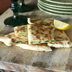 Spinach and Feta Gozleme