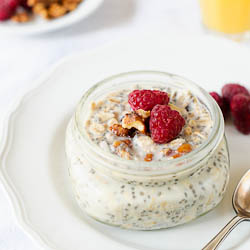 Overnight Refrigerator Oatmeal