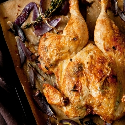 Butterflied Roast Chicken