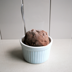 Dark Chocolate Fudgsicle Ice Cream