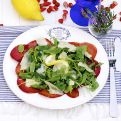 Bresaola with Rocket & Parmigiano R