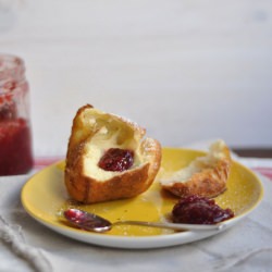 Popovers with Jam