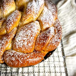 Palm Sugar Braided Brioche