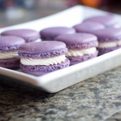 Lavender Macarons