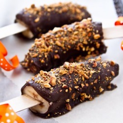 Frozen Chocolate Banana