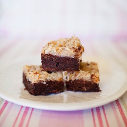 German Chocolate Brownies