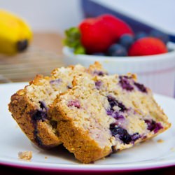 Banana Berry Nut Oatmeal Bread