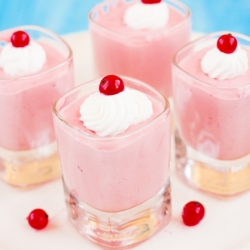 red currant mousse