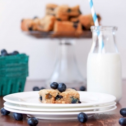 Pb Cookie Blueberry Bars