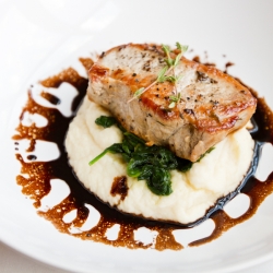 Pork Chop & Parsnip Puree