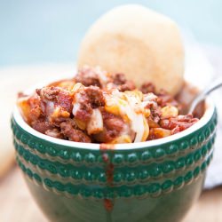 Healthy Chili in a Slow Cooker