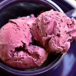 Blueberry Ice Cream