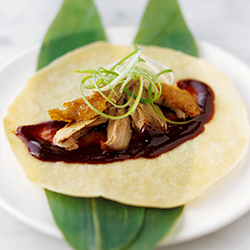 Pancakes With Crispy Peking Duck