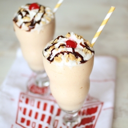 Banana Split Protein Shake