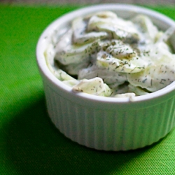 Creamy Cucumber Salad