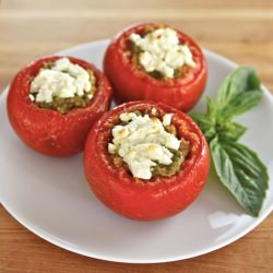 Quinoa Stuffed Tomatoes