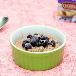 Blueberry Tea Oatmeal