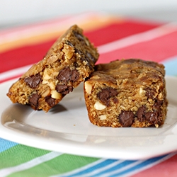 Peanut Butter Blondies