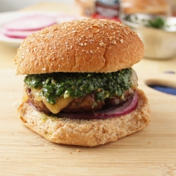 Chimichurri Burgers