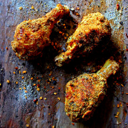 Crispy Kickin’ BAKED Chicken