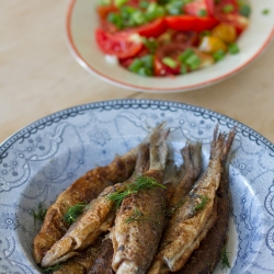 Pan-fried Vendace