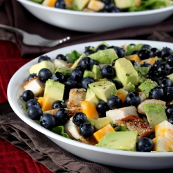 Chicken, Avocado, & Blueberry Salad